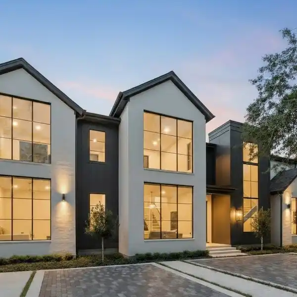 NEWLY COMPLETED TRANSITIONAL STYLE RESIDENCE