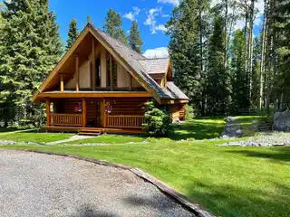 Custom Built Scribed Log Home