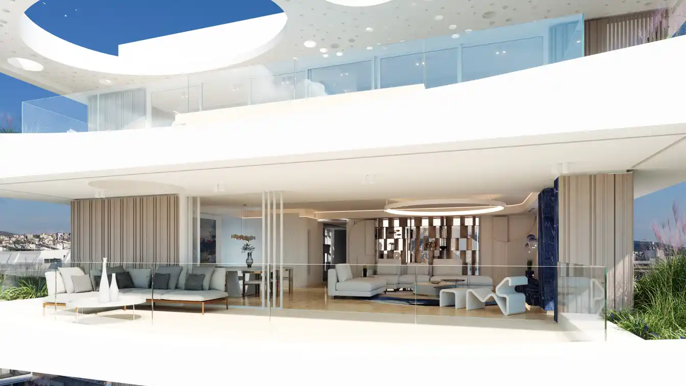 Modern Penthouse in Voula