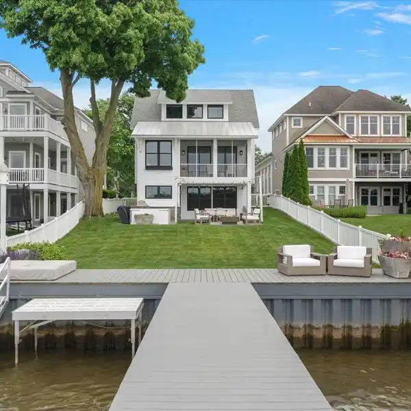 FULLY FURNISHED LAKEFRONT RETREAT WITH TIMELESS ELEGANCE