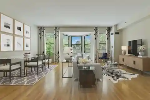 Spacious Sun-Drenched Unit in the Edgar Allan Poe Building