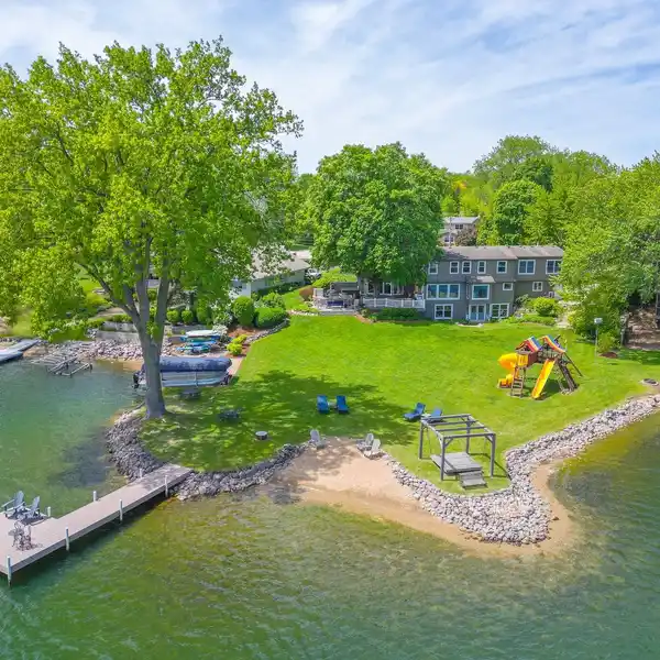 STUNNING RENOVATED LAKE PROPERTY WITH DOCK