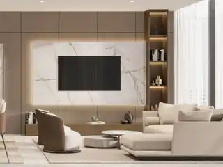 Spacious Three Bedroom Apartment with Panoramic Island Views