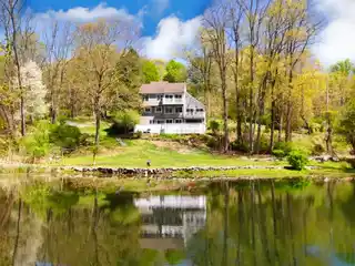 Modern Elegance Meets Natural Serenity in Prestigious Bedford Corners