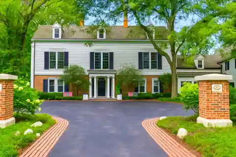 Stately Home with Expansive Private Grounds