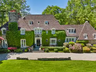 Stately Prewar Stone Manor