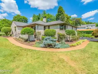 Restored Stone Home Blending Historic Elegance