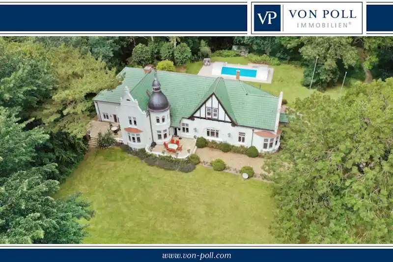 Axendorf Castle Mansion - a Rarity Near the North Sea