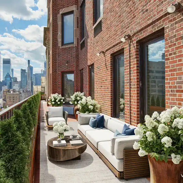 EXCEPTIONAL TERRACE RESIDENCE IN CANDELA'S PRESTIGIOUS PARK AVENUE BUILDING