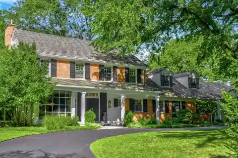 Storybook Cape Cod Set on Enchanting Apple Tree Road