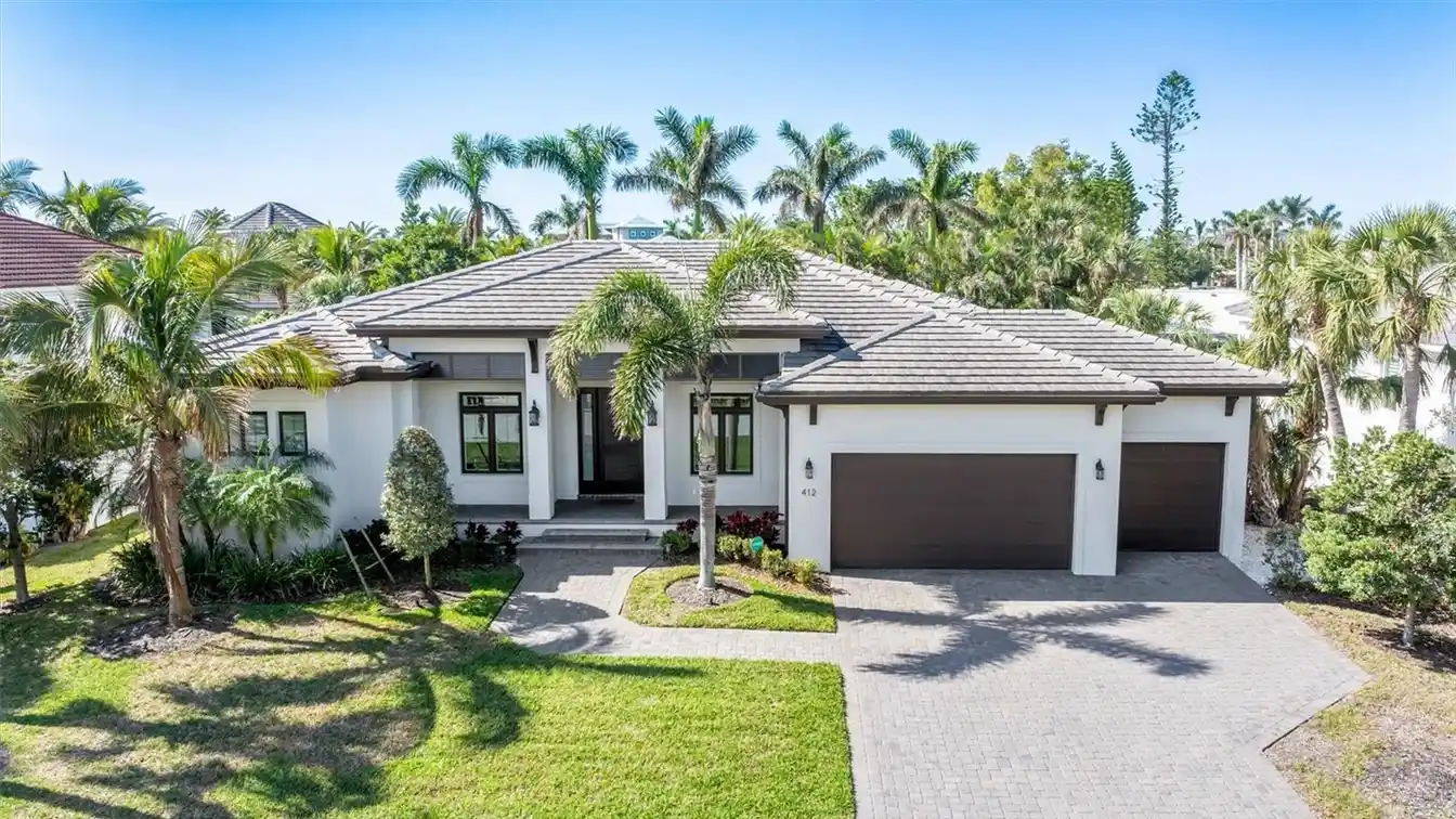 Newer Custom Home on Bird Key