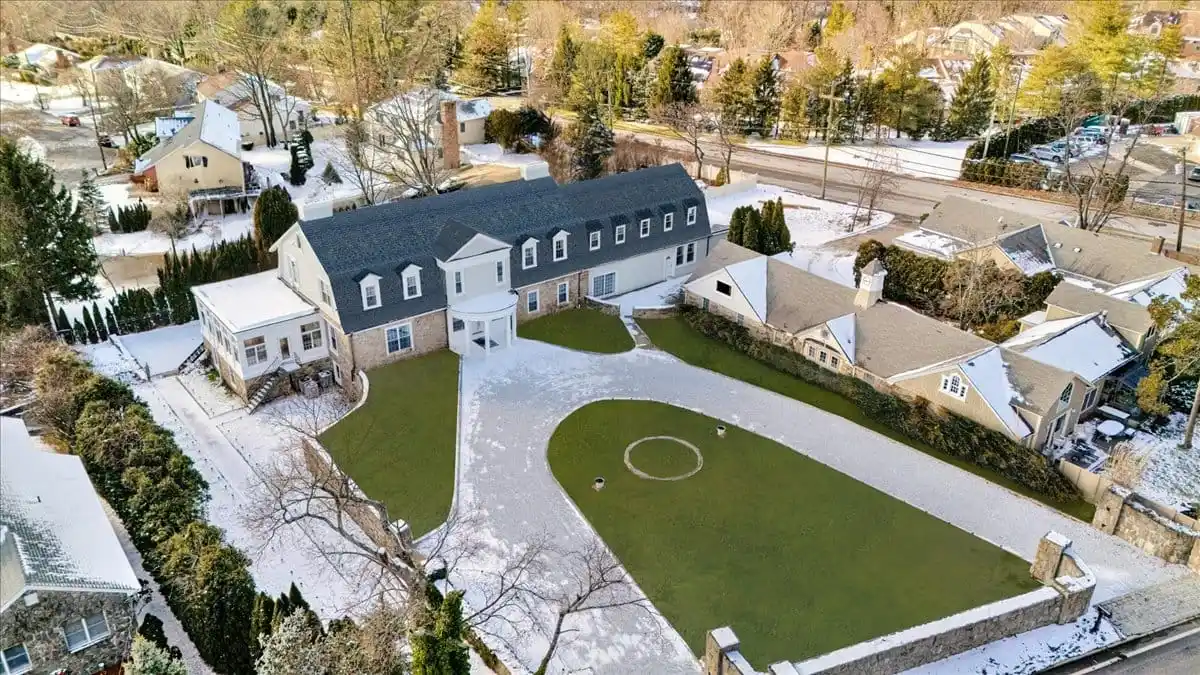 Stately Stone Colonial