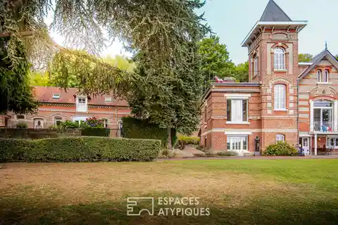Private Pond Front Estate with Expansive Grounds