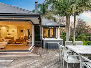 North-Facing Brick Residence Offers Timeless Design