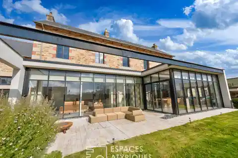 Elegant Stone Home with Sunlit Contemporary Extension