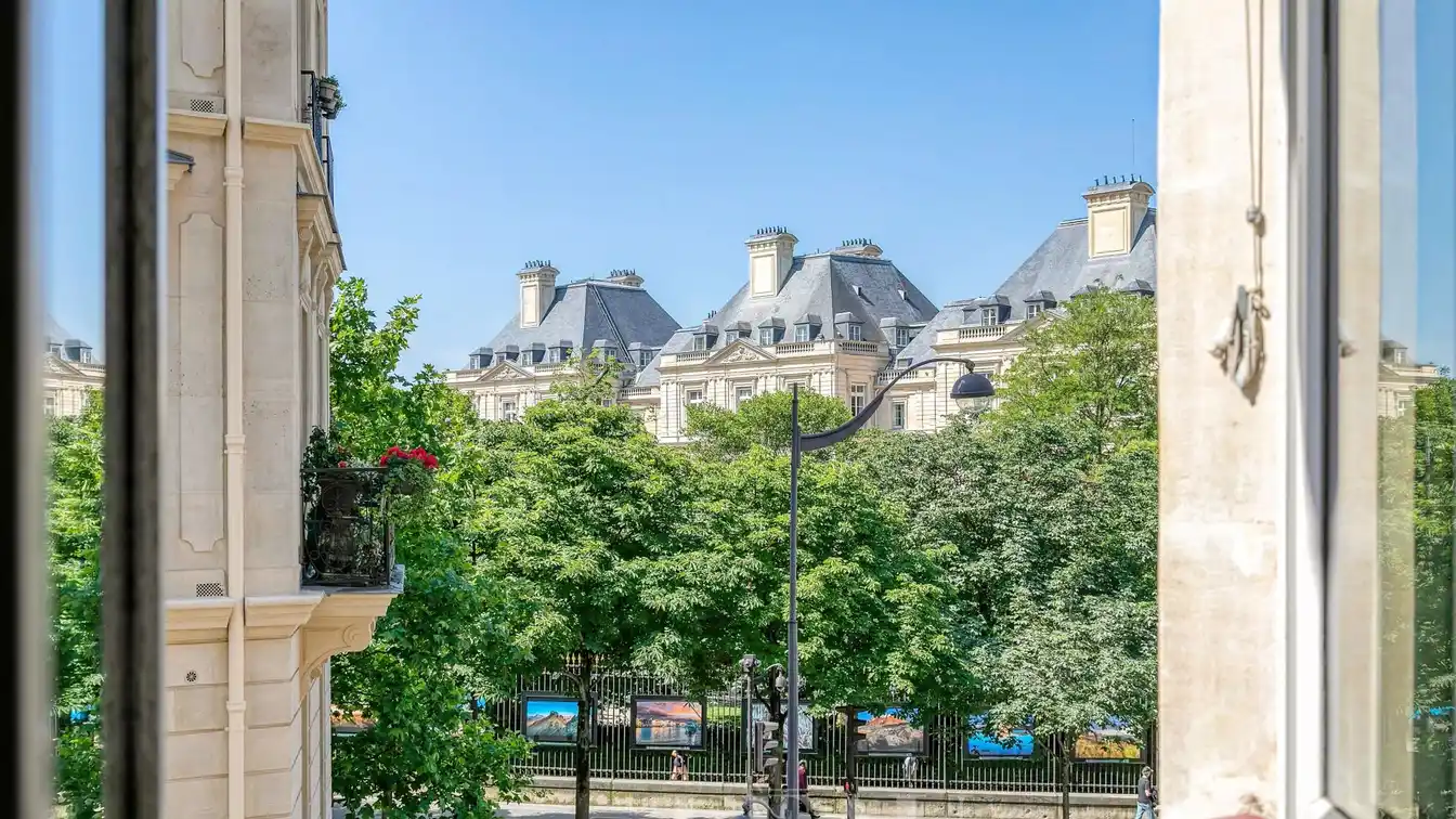 19th Century Building with Sensational Views of Senat and Luxembourg Gardens