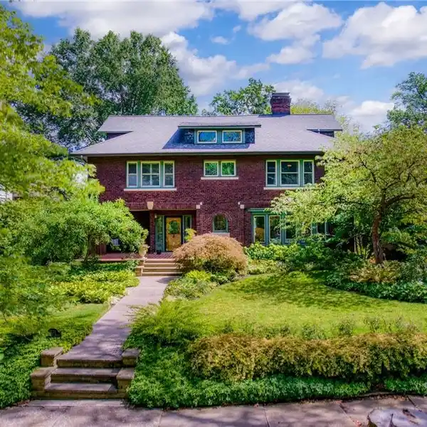 SPLENDID AMBLER HEIGHTS BRICK COLONIAL REVIVAL