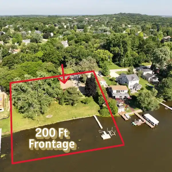 SPACIOUS HOME ON FOUR LOTS ALONG THE FOX RIVER