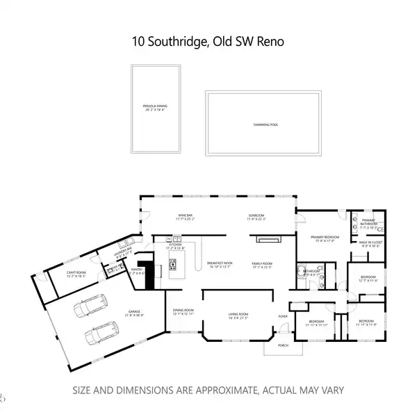 ICONIC SINGLE-STORY ESTATE IN OLD SOUTHWEST