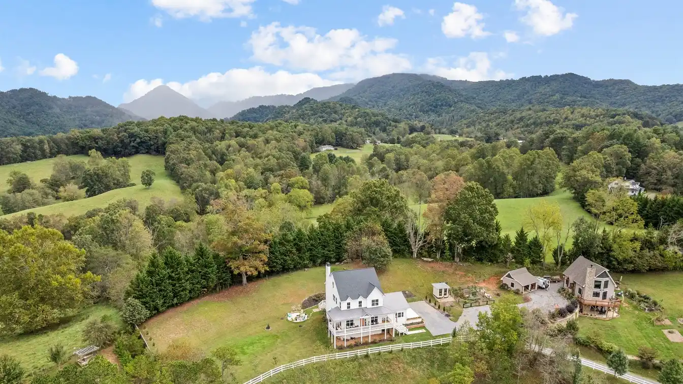 Custom Farmhouse with Breathtaking Long-range Mountain Views