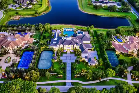Stately Stone Creek Ranch Lakefront Estate