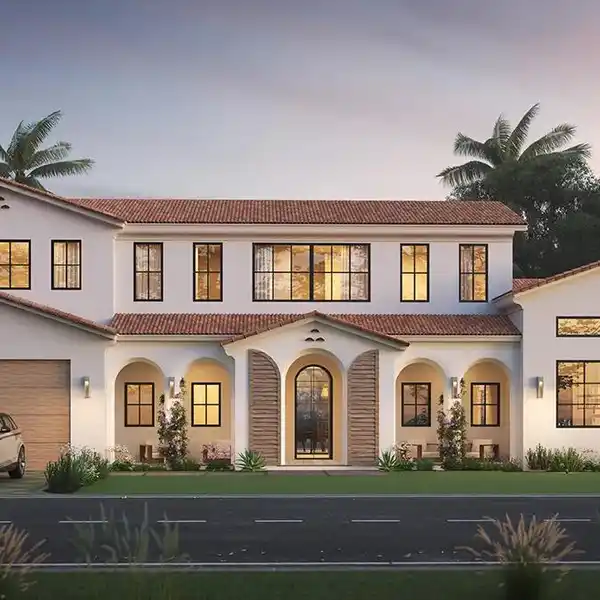 STUNNING NEW MEDITERRANEAN-INSPIRED ESTATE