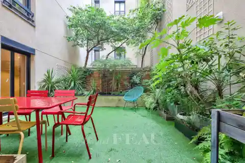 South-facing Terrace with Private Garden Oasis