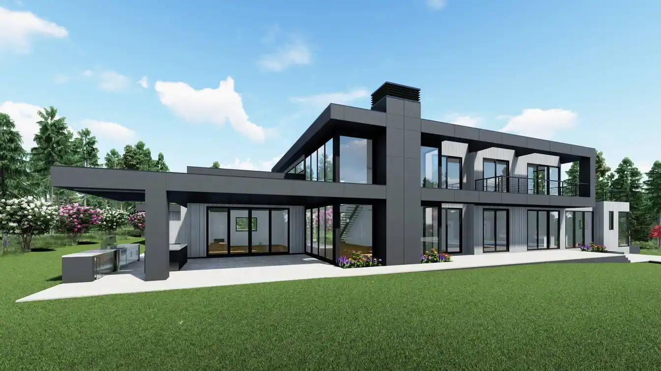 State-of-the-art New Home on over Four Acres