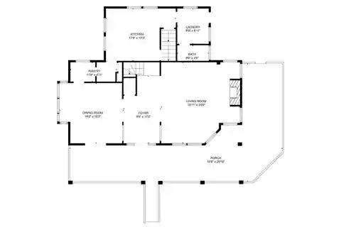 Harborfront Antique Gambrel with Commanding Views and Private Beach