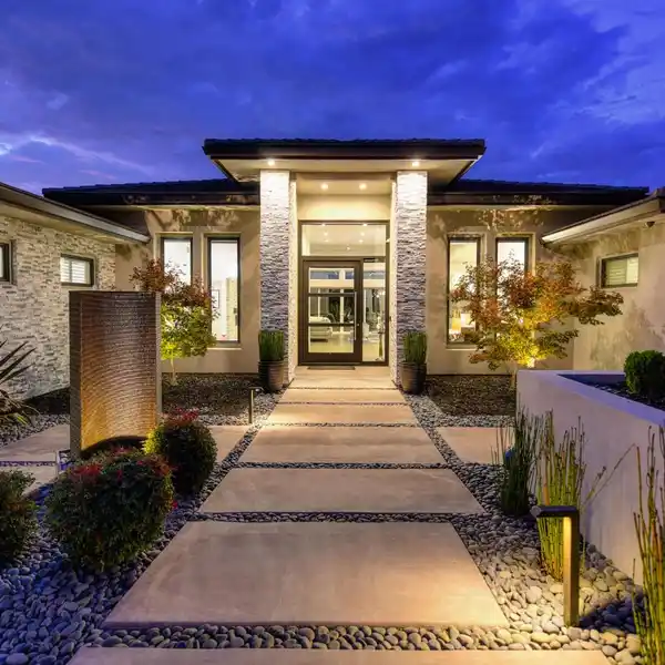 EXCEPTIONAL CUSTOM-BUILT SINGLE-STORY HOME