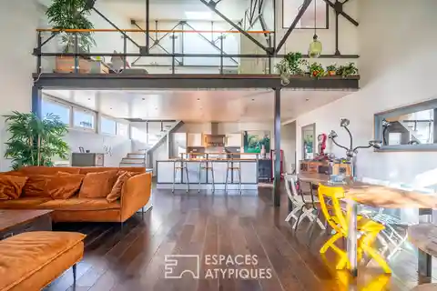 Lovely Two-Level Loft