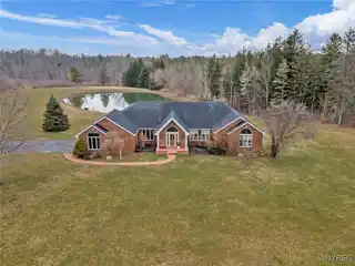 Exquisite All-Brick Ranch on 17 Acres