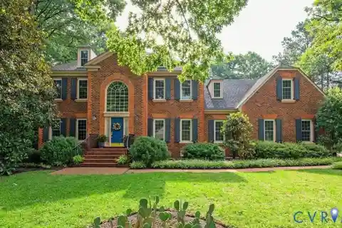 Elegant Brick-Front Colonial Home