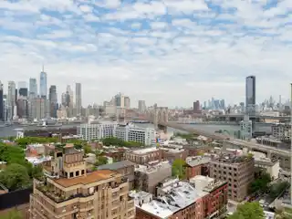 Private Balcony with Iconic Manhattan Vistas