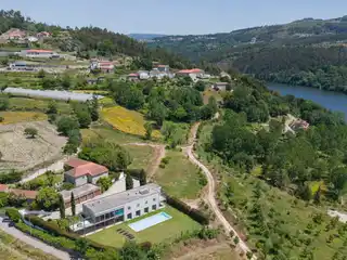 Contemporary Villa Surrounded by Nature with River Views