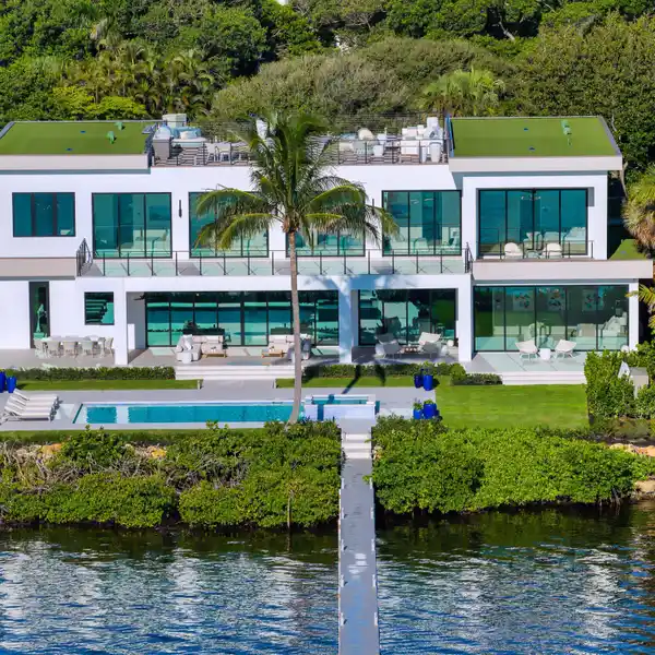 PRESTIGIOUS NEWLY COMPLETED RESIDENCE ON HYPOLUXO ISLAND