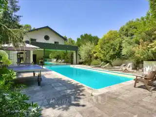 Contemporary Estate with Heated Pool and Private Studio