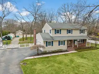 Private Equestrian Colonial with Rare Workshop Barn