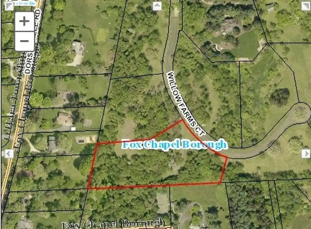 Three-plus-acre Wooded Parcel in Willow Farms