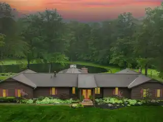 Custom Ranch Home on Private Serene Acreage