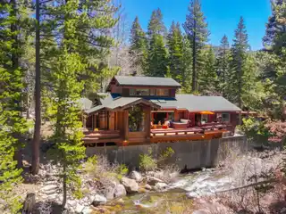 Luxury Mountain Retreat with Creekfront Serenity