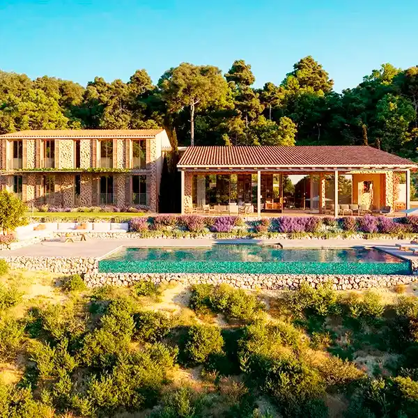 SLEEK NEW FINCA WITH POOL AND PANORAMIC VIEWS IN BUNYOLA