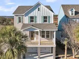 Elevated Home with Marsh Views in Grimball Gates