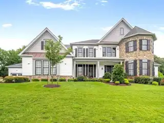 Dramatic Custom Modern Farmhouse