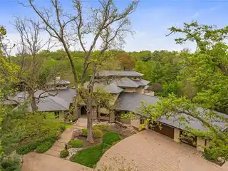 Contemporary Masterpiece with Creek and Park Views
