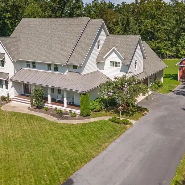 CRAFTSMAN-STYLE FARMHOUSE ON JUST OVER AN ACRE