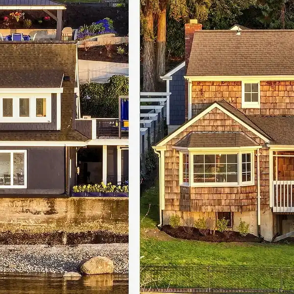 TWO-HOME LOW BANK WATERFRONT SANCTUARY