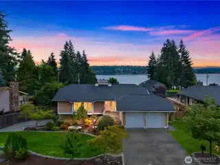 European-style Home with Panoramic Water Views