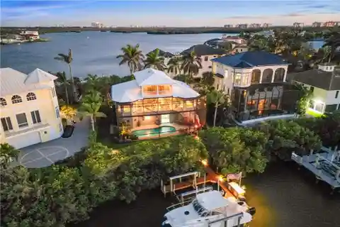 Stunning Home on a Tranquil Peninsula in Barefoot Beach