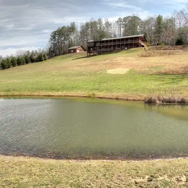 RARE LODGE ON OVER SIX ACRES